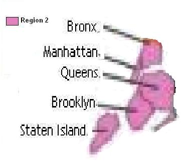 Region 2  Map