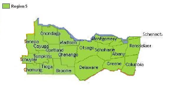 Region 5 Map